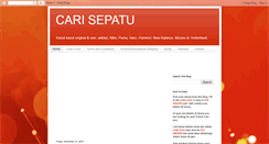 Desktop Screenshot of carisepatu.blogspot.com