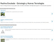Tablet Screenshot of paulinaencalada.blogspot.com