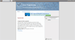 Desktop Screenshot of innerprogramming.blogspot.com