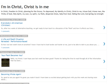 Tablet Screenshot of inchristchristinme.blogspot.com