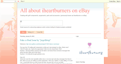 Desktop Screenshot of iheartburners.blogspot.com