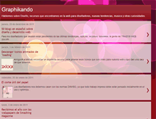 Tablet Screenshot of graphikando.blogspot.com