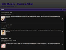 Tablet Screenshot of fairydustmakeup.blogspot.com