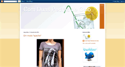 Desktop Screenshot of comduaspedrasdegelo.blogspot.com