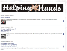 Tablet Screenshot of helpinghandsga.blogspot.com