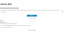 Tablet Screenshot of martinball.blogspot.com
