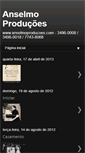 Mobile Screenshot of anselmoproducoes.blogspot.com