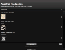 Tablet Screenshot of anselmoproducoes.blogspot.com