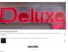 Tablet Screenshot of deluxeartsgallerymiami.blogspot.com