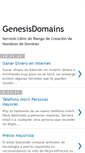 Mobile Screenshot of genesisdomains.blogspot.com
