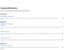 Tablet Screenshot of genesisdomains.blogspot.com