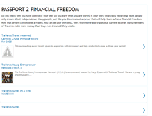 Tablet Screenshot of passport2financialfreedom.blogspot.com