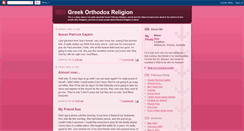 Desktop Screenshot of greekorthodox.blogspot.com