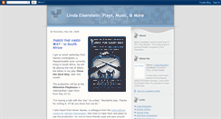Desktop Screenshot of lindaeisenstein.blogspot.com