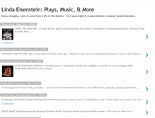 Tablet Screenshot of lindaeisenstein.blogspot.com