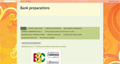 Desktop Screenshot of bankpreparations.blogspot.com