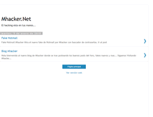 Tablet Screenshot of blogmhacker.blogspot.com