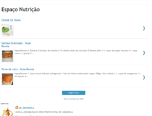 Tablet Screenshot of nutricao7.blogspot.com