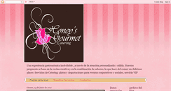 Desktop Screenshot of honeysgourmet.blogspot.com