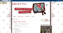 Desktop Screenshot of giftsfortwo.blogspot.com