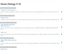 Tablet Screenshot of honorsbio910.blogspot.com