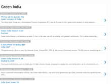 Tablet Screenshot of green-india-2010.blogspot.com