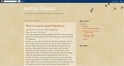 Desktop Screenshot of esmai-husna.blogspot.com