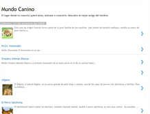 Tablet Screenshot of cynalbe-mundocanino.blogspot.com