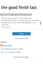 Mobile Screenshot of finishlast.blogspot.com