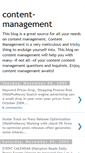 Mobile Screenshot of great-content-management.blogspot.com