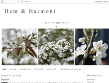 Tablet Screenshot of hemochharmoni.blogspot.com