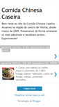Mobile Screenshot of comidachinesacaseira.blogspot.com