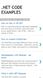 Mobile Screenshot of dotnetcodeexamples.blogspot.com