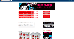 Desktop Screenshot of messystore.blogspot.com