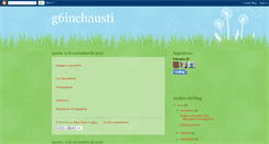 Desktop Screenshot of g6inchausti.blogspot.com