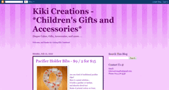 Desktop Screenshot of kiki-creations.blogspot.com