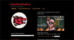 Desktop Screenshot of forzaromaforever.blogspot.com