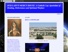 Tablet Screenshot of catholicdeliverance.blogspot.com