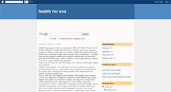 Desktop Screenshot of healthcontents.blogspot.com