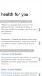 Mobile Screenshot of healthcontents.blogspot.com