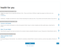 Tablet Screenshot of healthcontents.blogspot.com