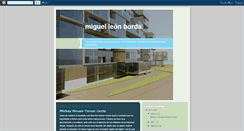 Desktop Screenshot of migueleonb.blogspot.com