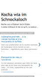 Mobile Screenshot of kocha-schnockaloch.blogspot.com