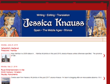 Tablet Screenshot of jessicaknauss.blogspot.com