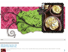 Tablet Screenshot of cakefairyblog.blogspot.com