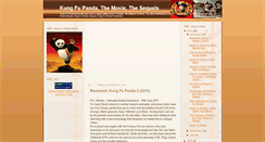 Desktop Screenshot of kungfupandamovies.blogspot.com