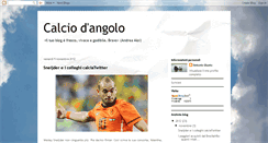 Desktop Screenshot of calciodangolo.blogspot.com