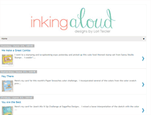 Tablet Screenshot of inkingaloud.blogspot.com