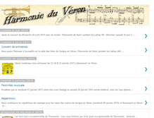 Tablet Screenshot of harmonieduveron.blogspot.com