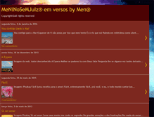 Tablet Screenshot of meninosemjuizoemversos.blogspot.com